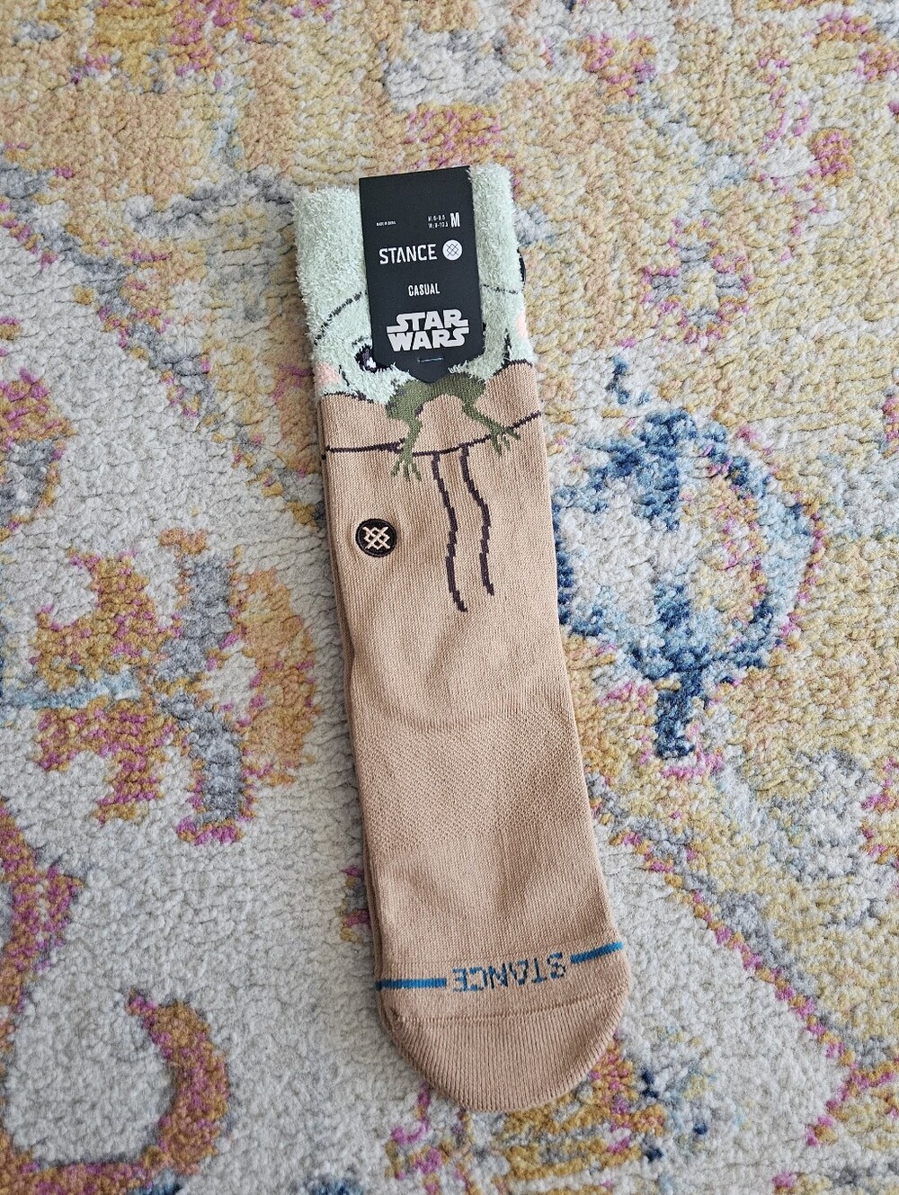 Unisex Stance Star Wars Hungry Grogu Crew Socks - Picture 5 of 7